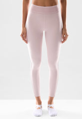 LIFE Tiebreak Hi-Rise 26" Legging - DUSTY PINK/WHITE