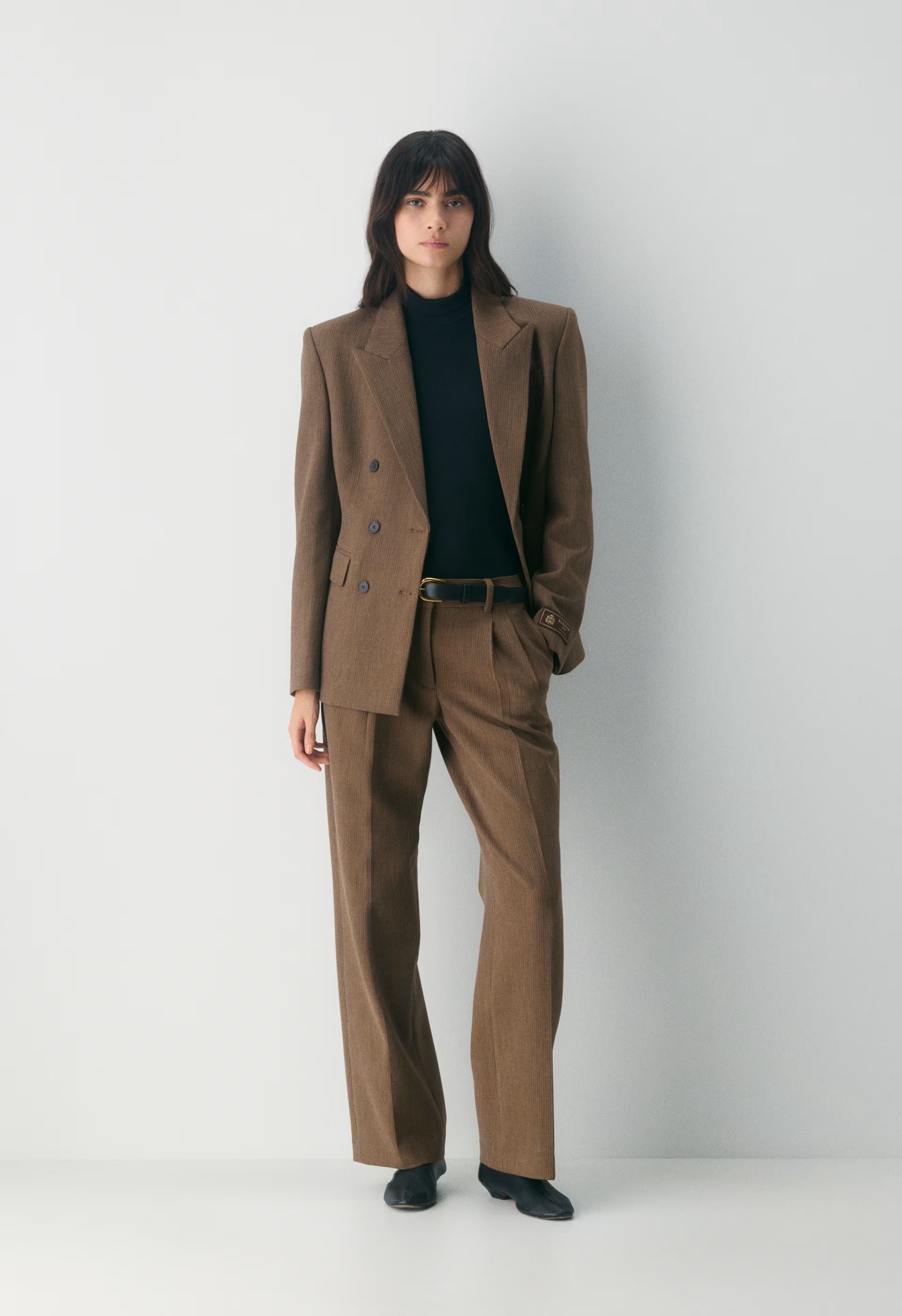The Effortless Pant™ Lo-Rise - Eversential™ - KYLE CHECK SVL/MSC BRN