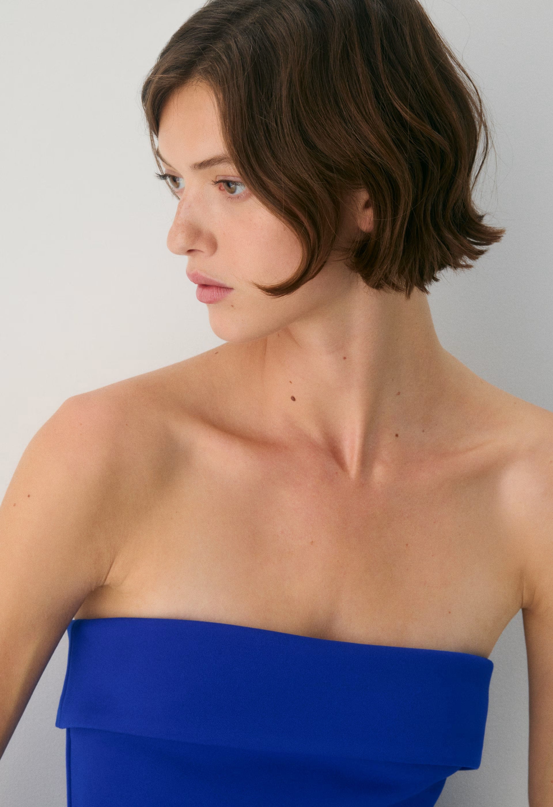 FigureKnit™ Eyecatcher Dress - ABLAZE BLUE