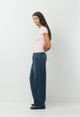 HomeStretch™ Rib Tune T-Shirt - MAGNOLIA