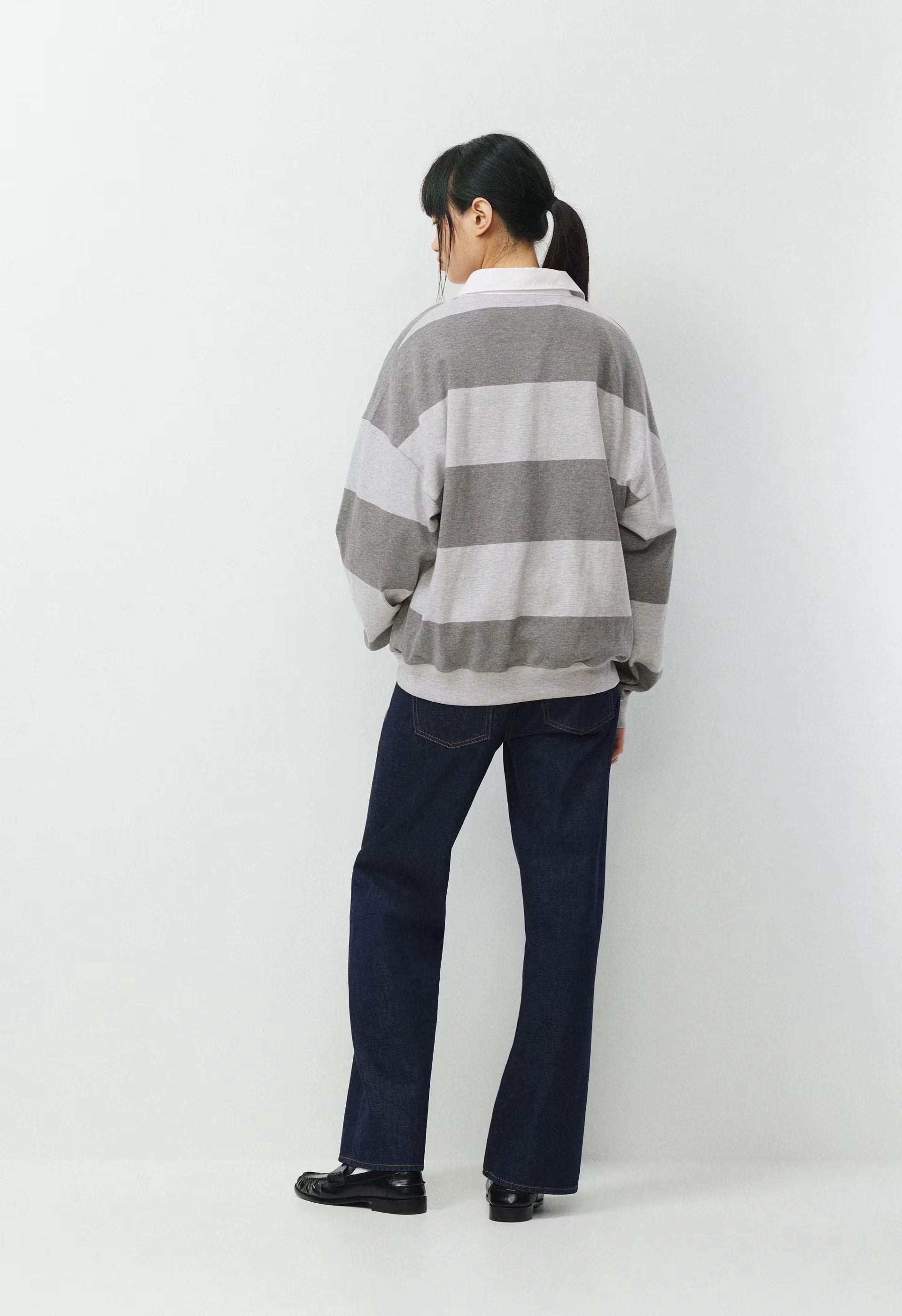 Mighty Cotton™ Lomu Polo - HTHR CHRM/ HTHR DK GRY