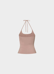 Original Contour Grace Halter Top - DUSTY MAUVE