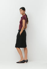 Original Contour Flyer Polo T-Shirt - GALA PLUM