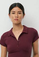 Original Contour Flyer Polo T-Shirt - GALA PLUM