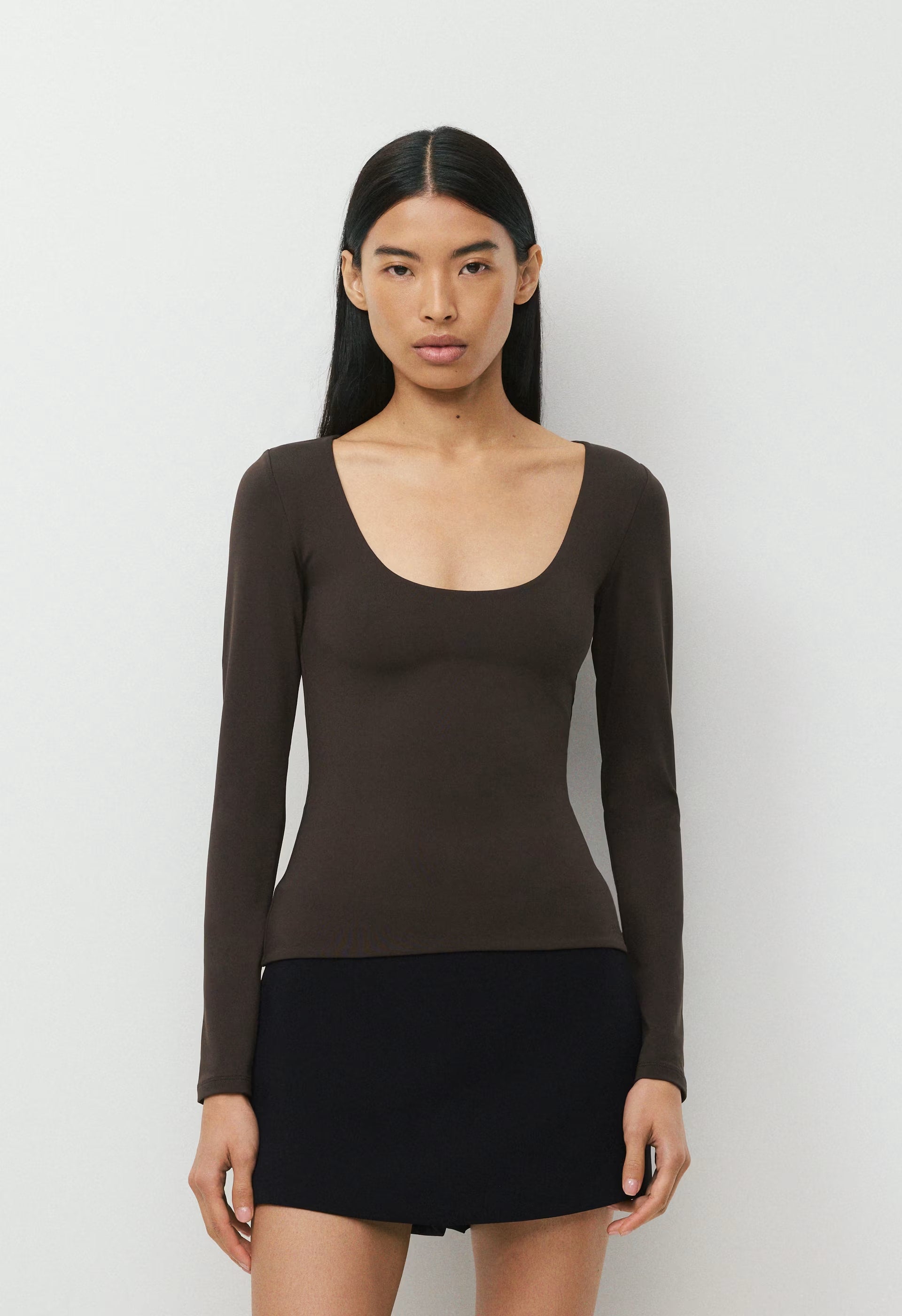 Original Contour Astral Longsleeve - CACAO NIB BROWN