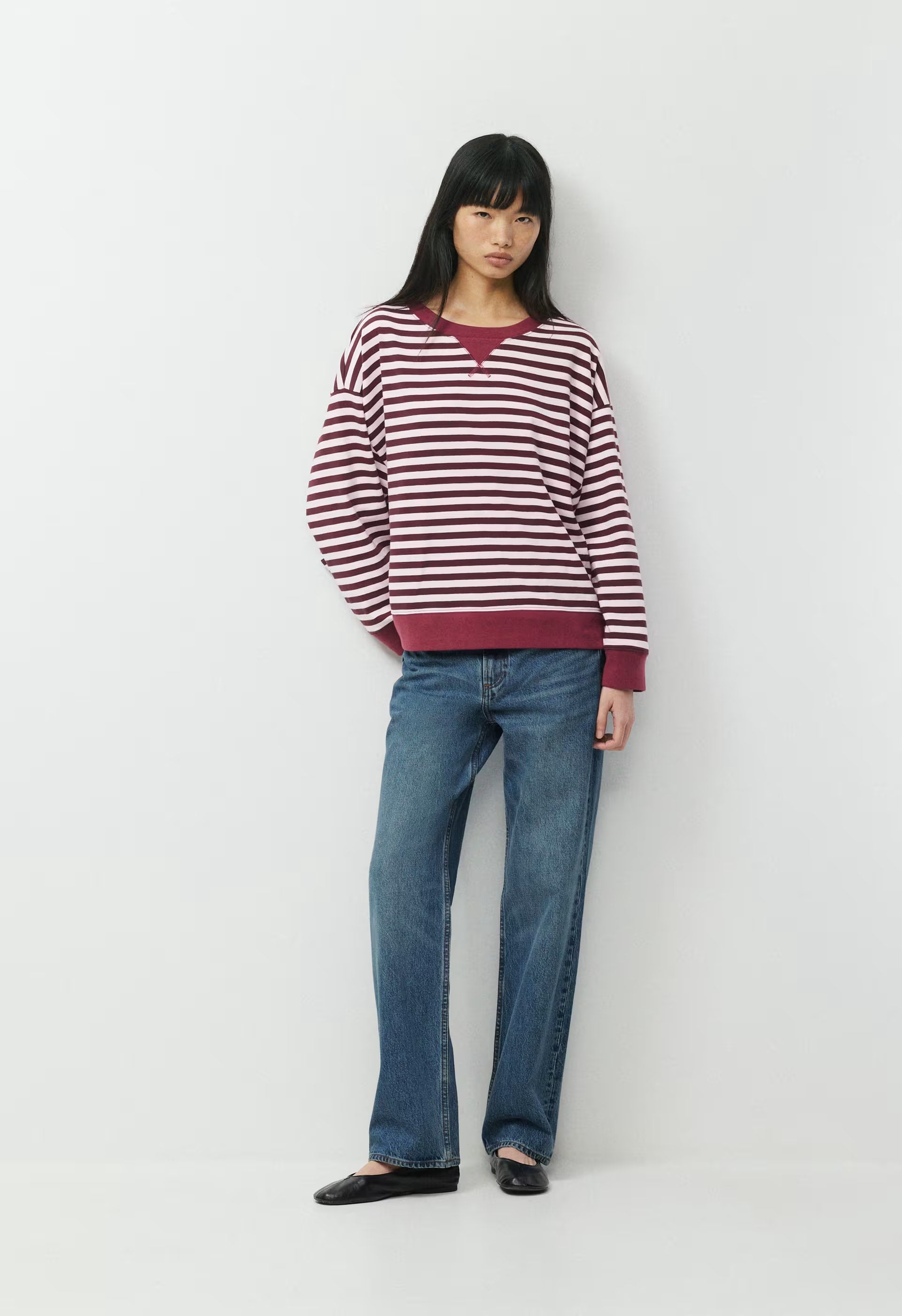 Mighty Cotton™ Wicket Longsleeve - MAGNOLIA/GALA PLUM
