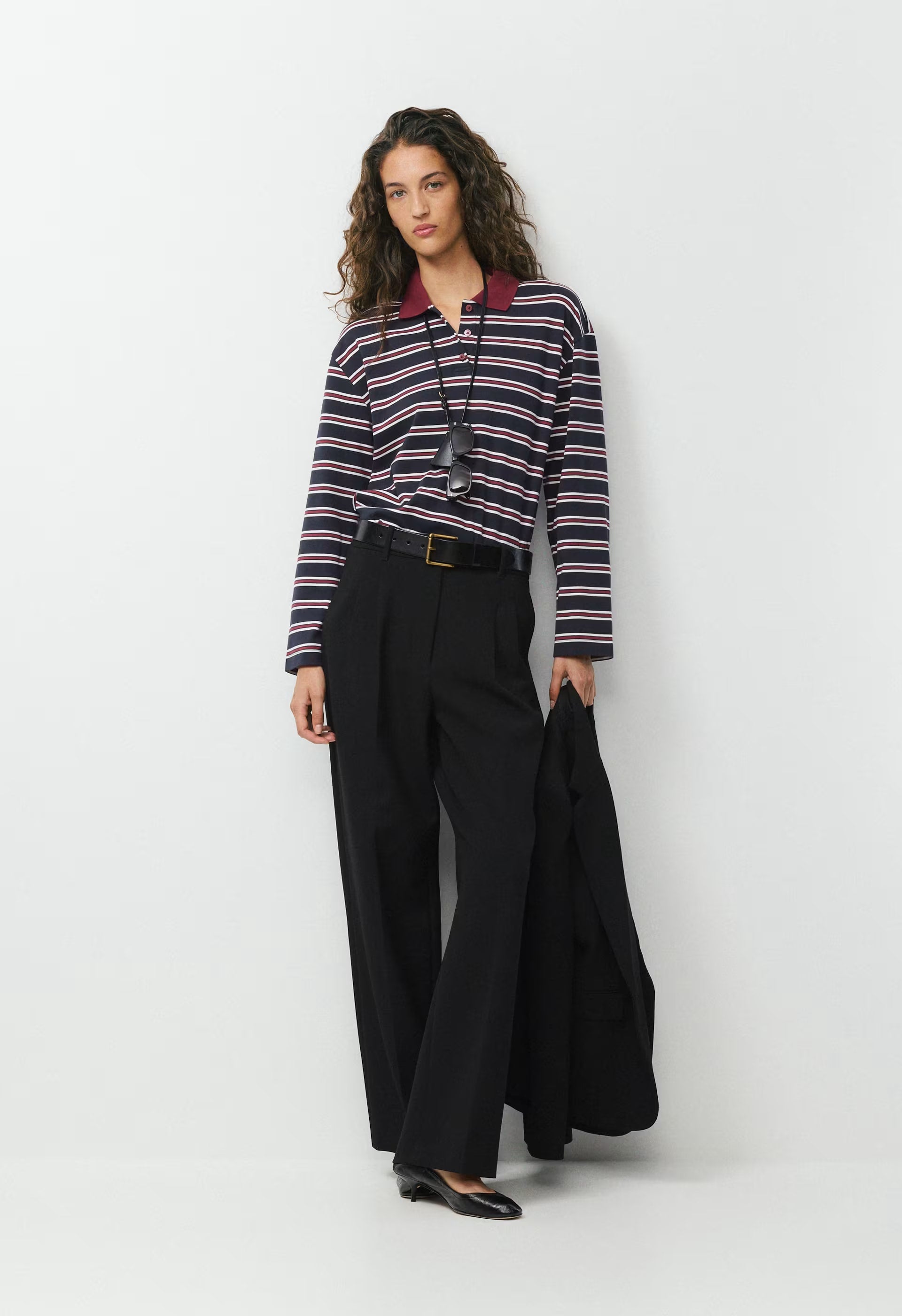 InterLock Cotton Eton Longsleeve - CORDOVAN