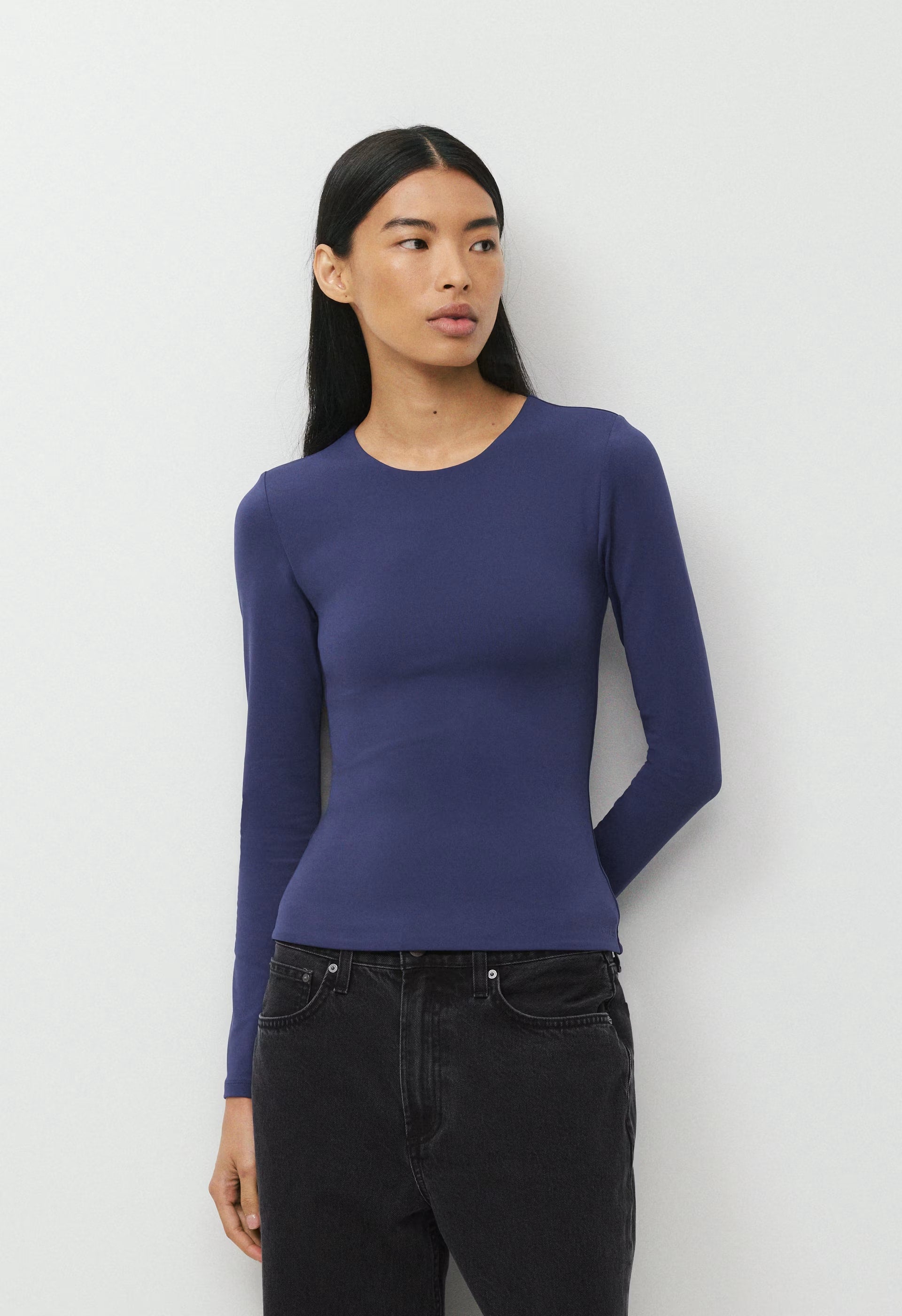 Original Contour Splendid Crew Longsleeve - HARBOUR NAVY