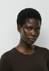 Original Contour Splendid Crew Longsleeve - CACAO NIB BROWN