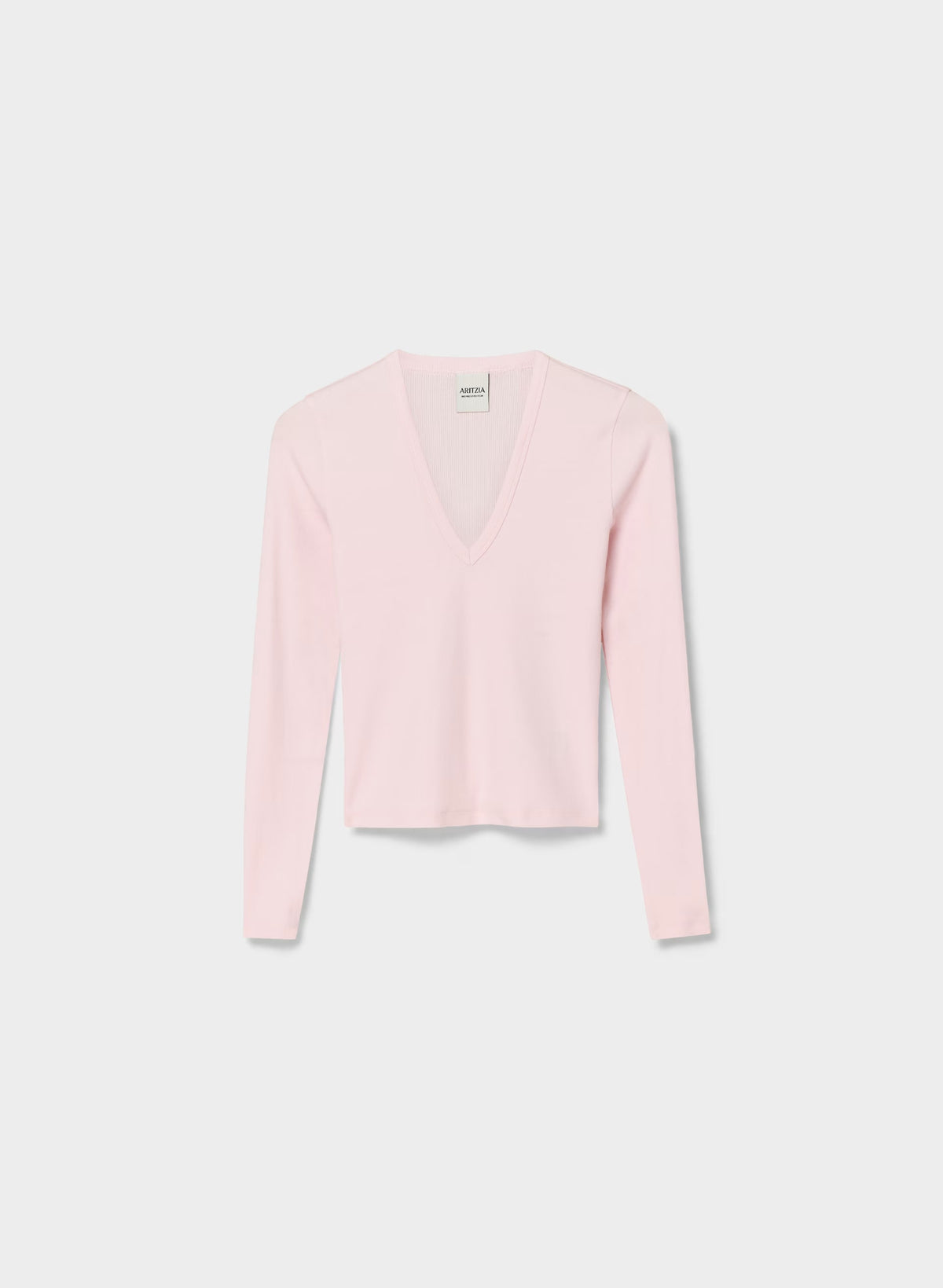 HomeStretch™ Rib Drift Longsleeve - MAGNOLIA