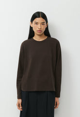 InterLock Cotton Steps Longsleeve - CACAO NIB BROWN