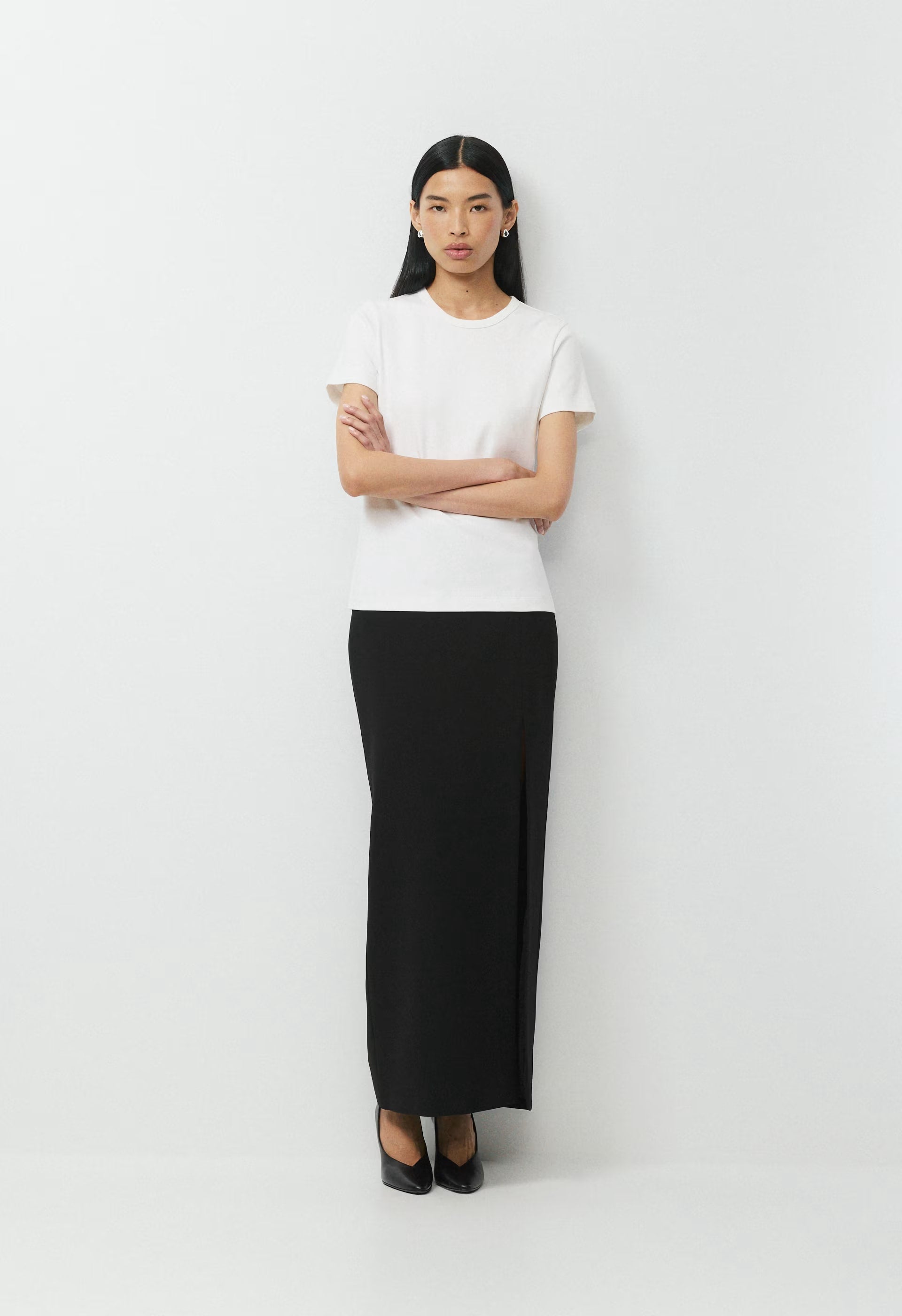 InterLock Cotton Wirth T-Shirt - WHITE