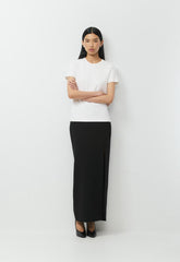 InterLock Cotton Wirth T-Shirt - BLACK