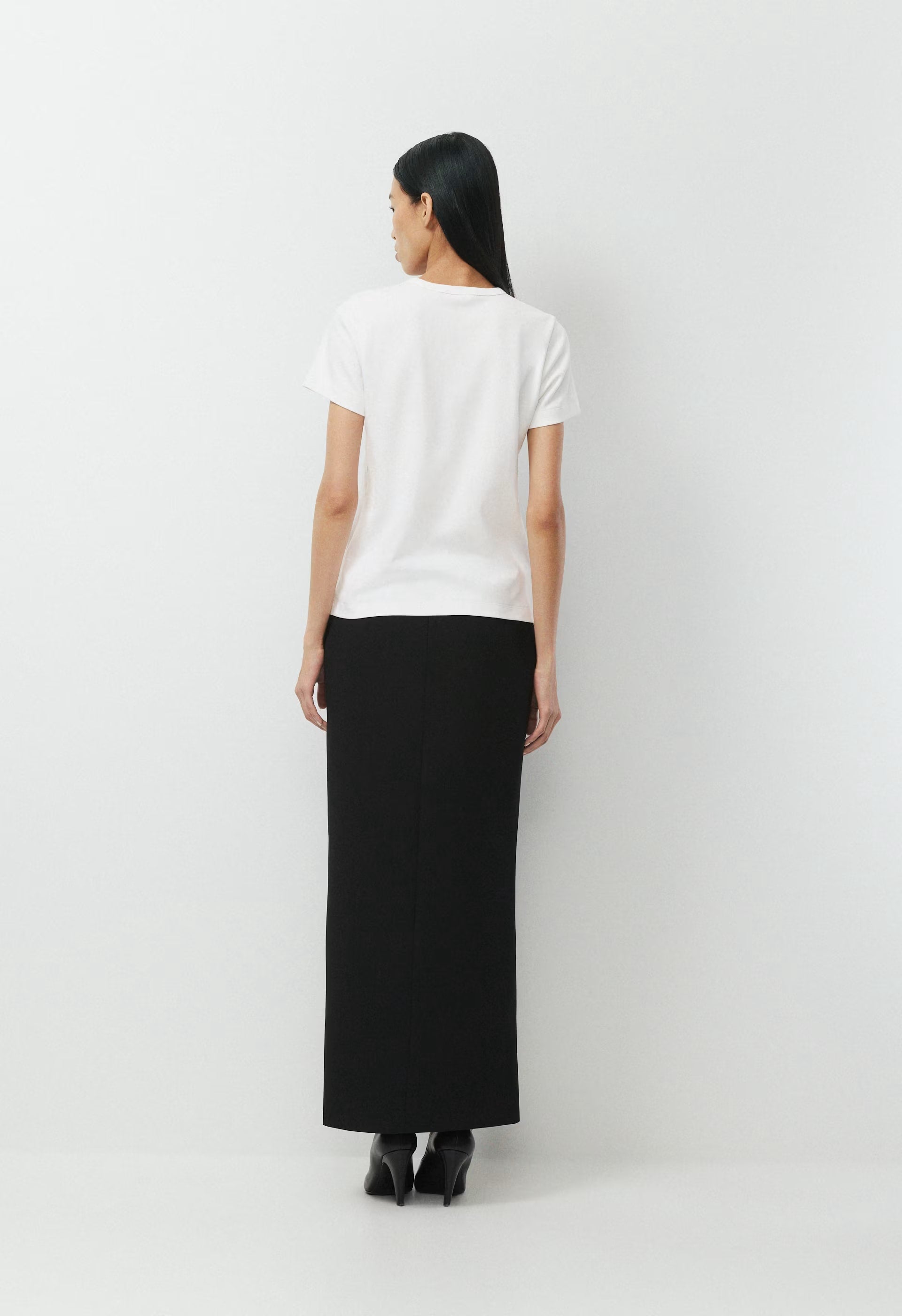 InterLock Cotton Wirth T-Shirt - LT BIRCH/ CHCLTR BRN