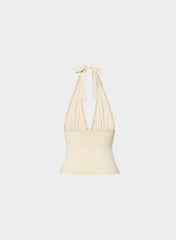 Original Contour Allure Halter Top - SEASIDE CREAM