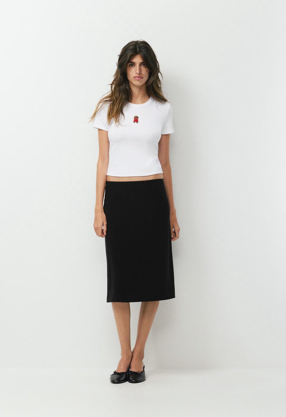 Little Ripple Icon T-Shirt - BRT WHITE/HDE GEORGE