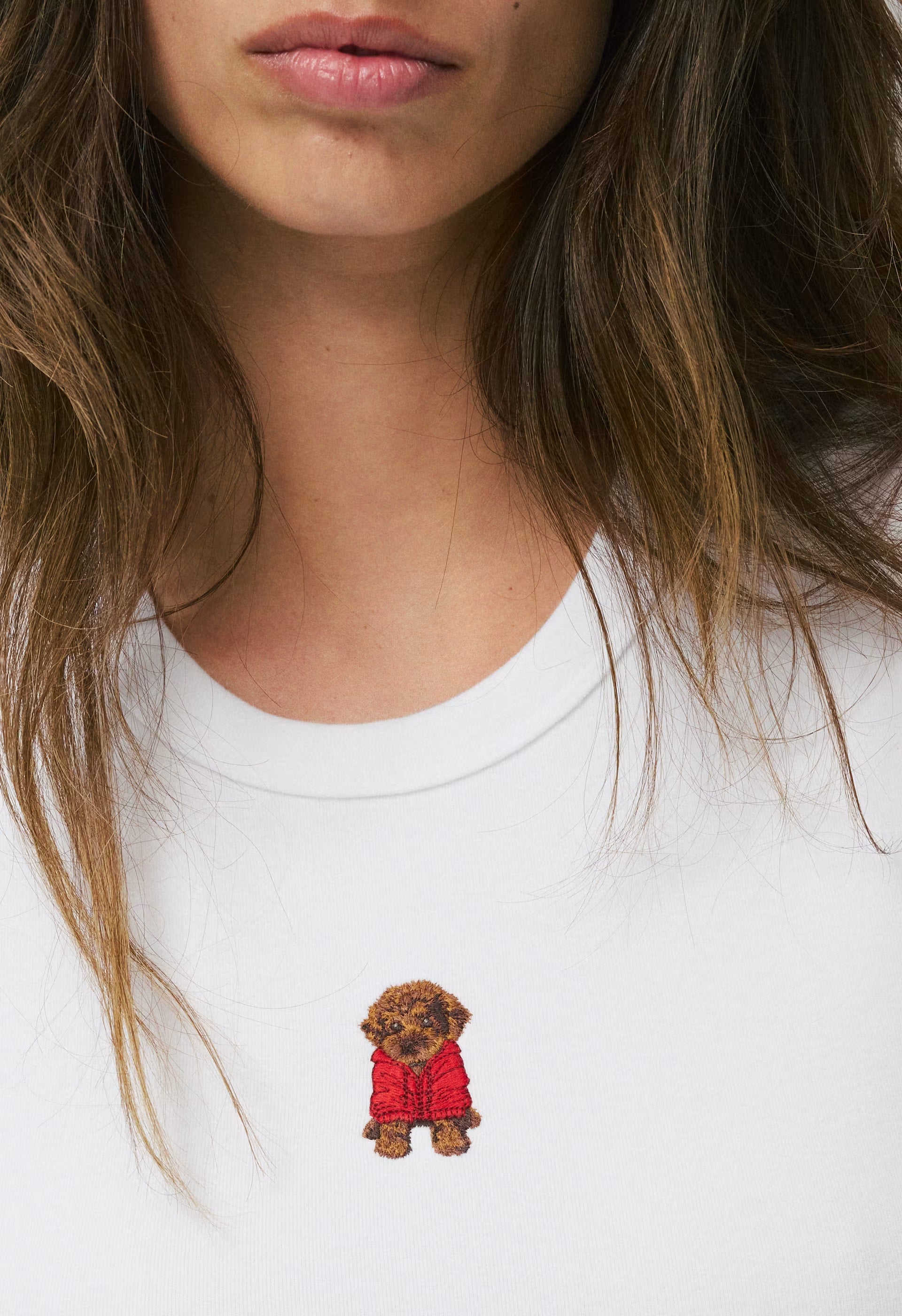 Little Ripple Icon T-Shirt - BRT WHITE/HDE GEORGE