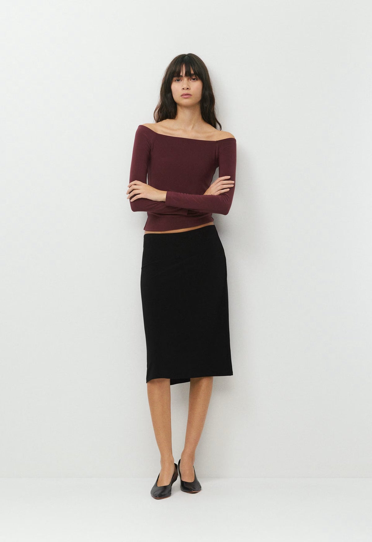 Smooth Matter™ Clique Top - GALA PLUM