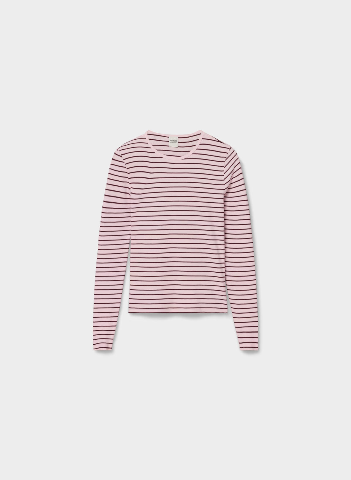 HomeStretch™ Rib Solo Longsleeve - MAGNOLIA/GALA PLUM