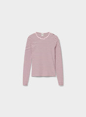 HomeStretch™ Rib Solo Longsleeve - MAGNOLIA/GALA PLUM