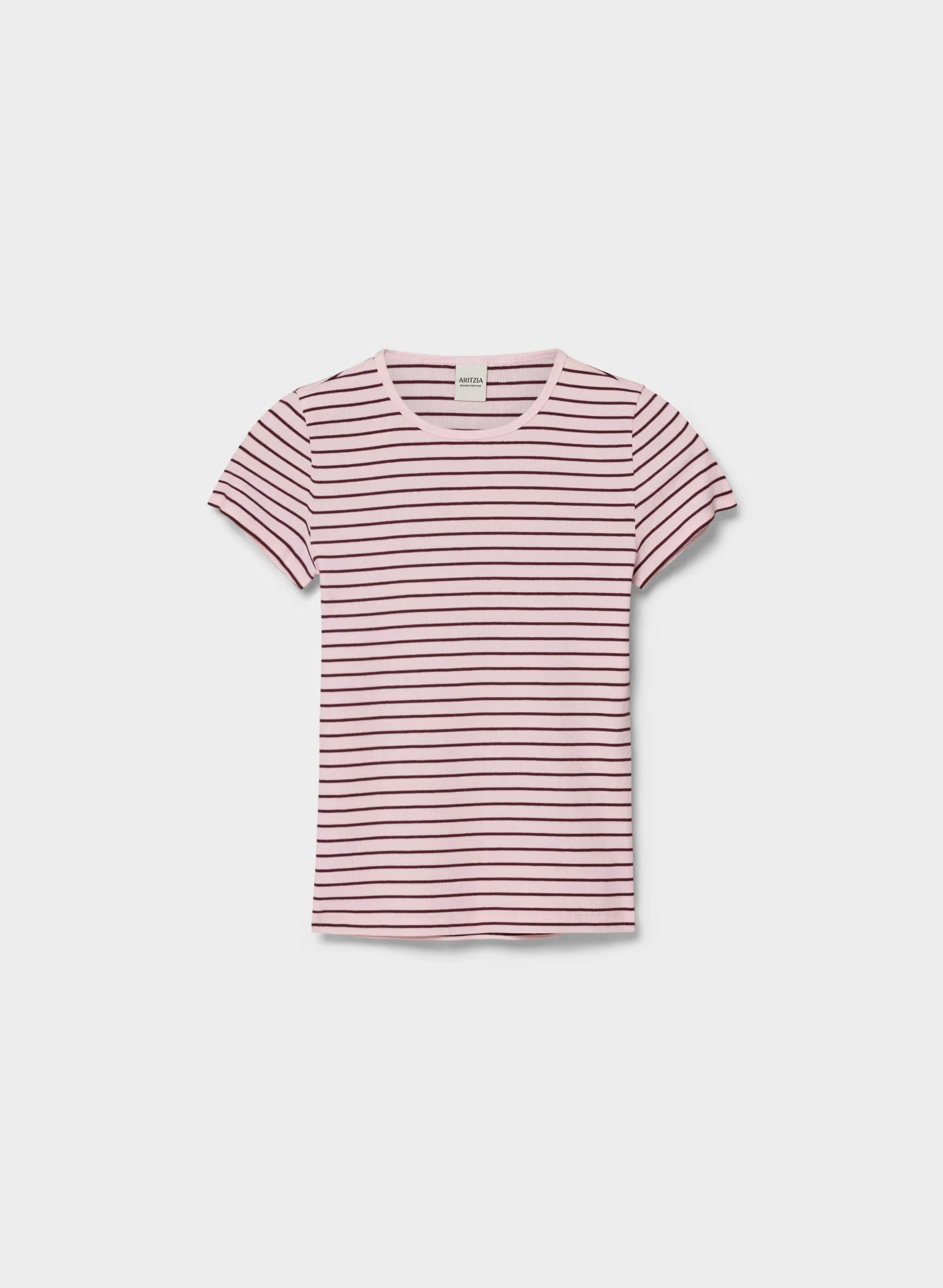HomeStretch™ Rib Tune T-Shirt - MAGNOLIA/GALA PLUM