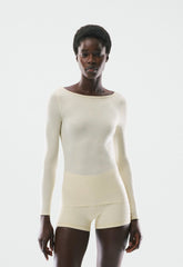 AirBUTTER™ Poise Longsleeve - SEASIDE CREAM