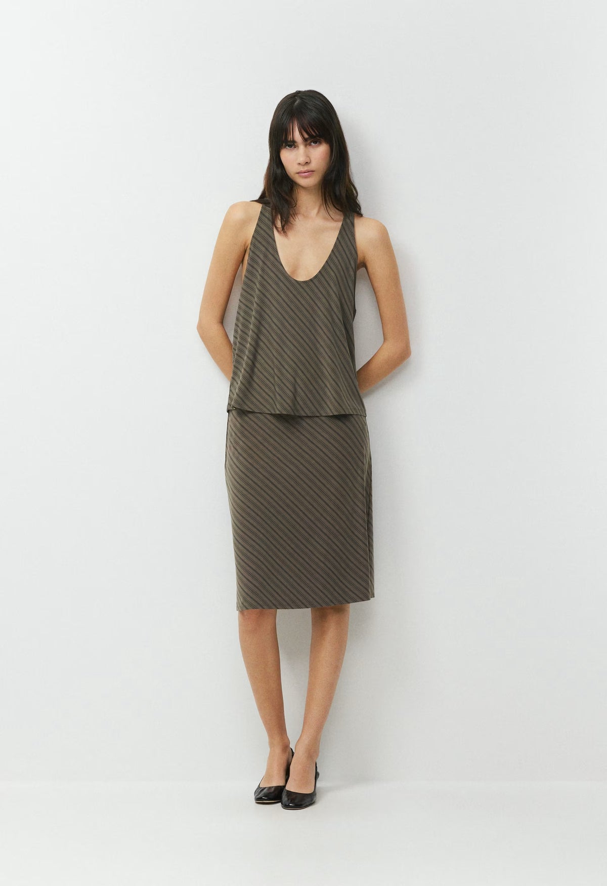 Smooth Matter™ Rendezvous Top - Unlined - LT FLINT GRN/ FLNT GRN