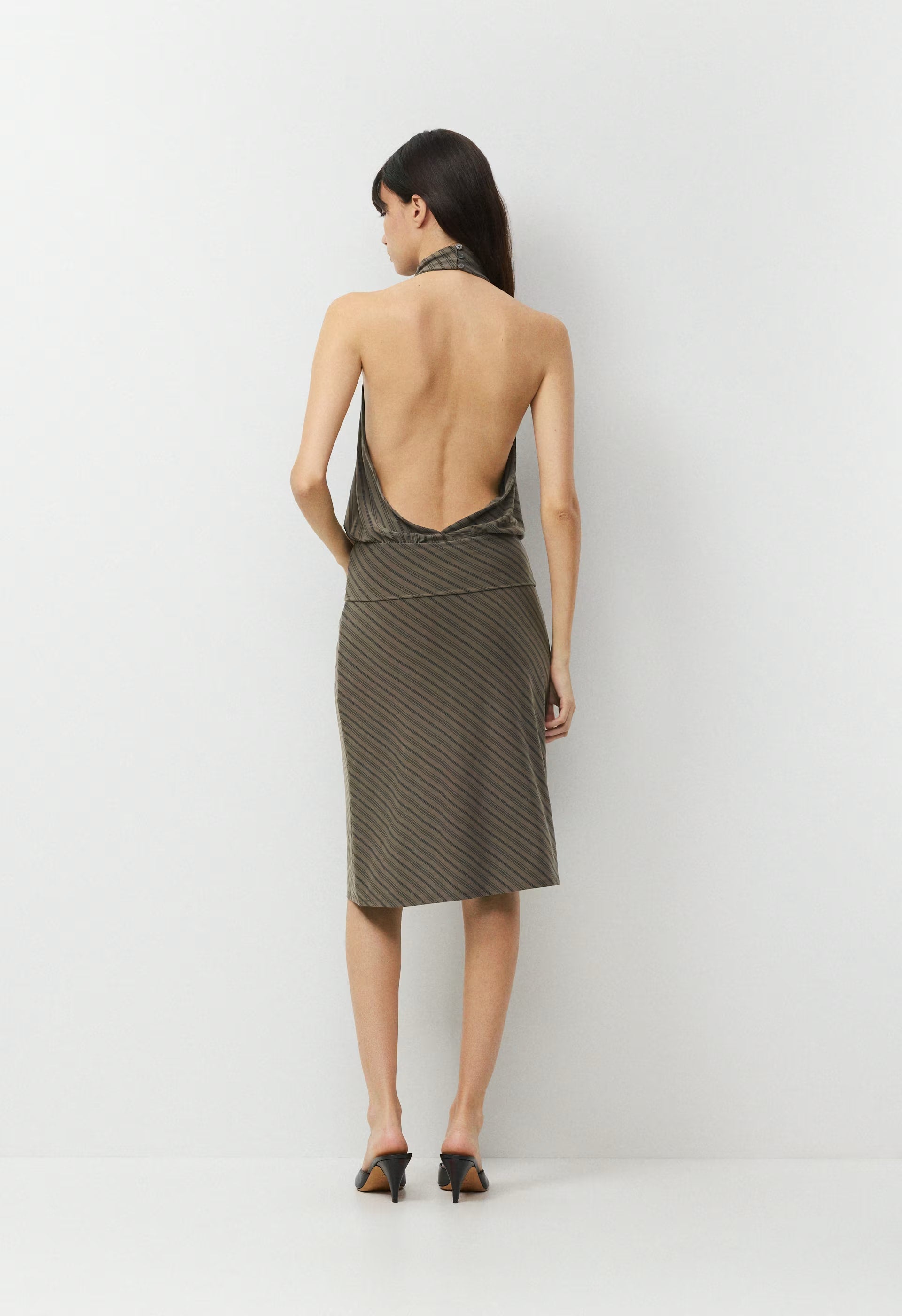 Smooth Matter™ Midnight Halter Top - LT FLINT GRN/ FLNT GRN