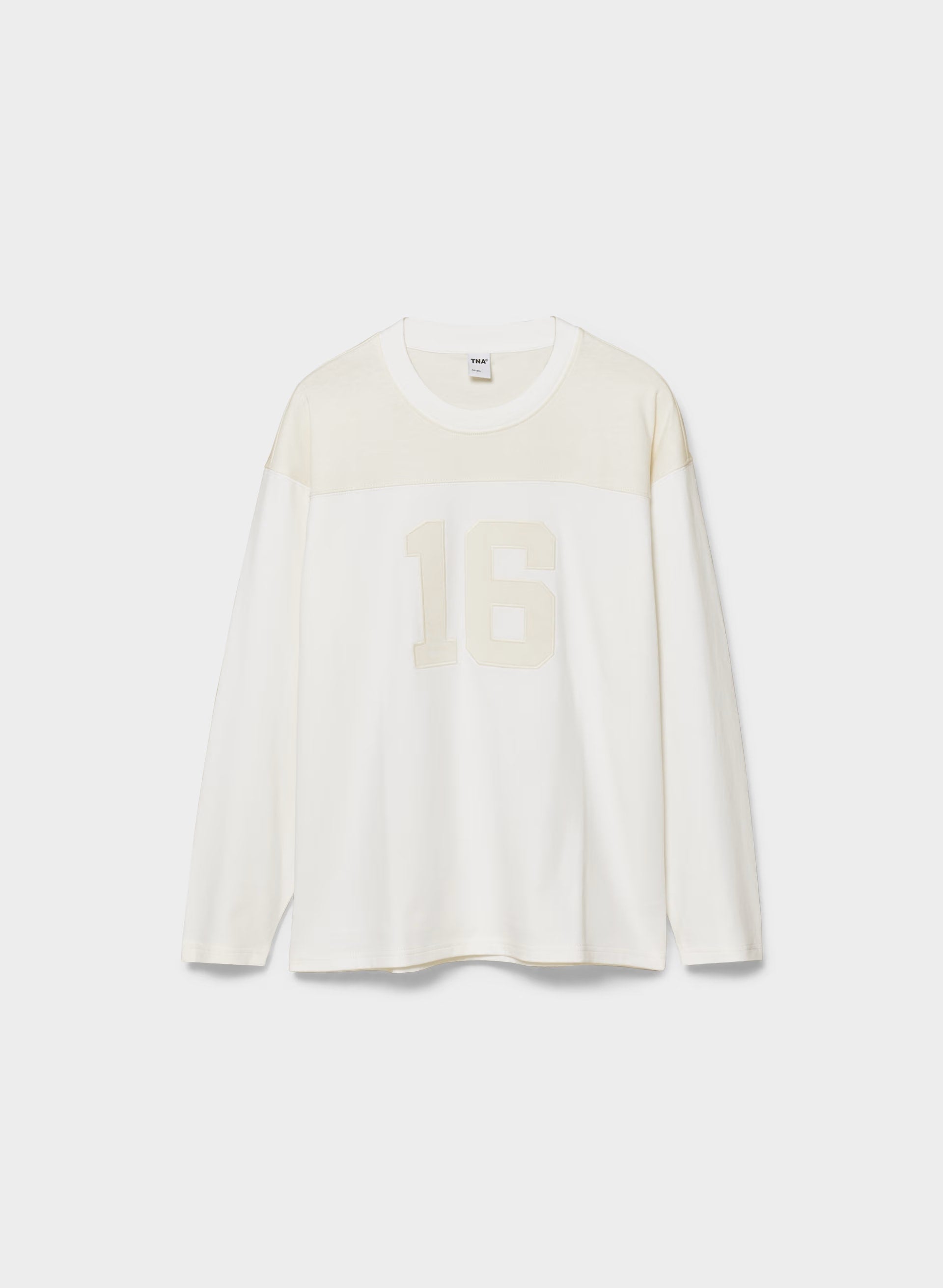 Mighty Cotton™ Ramos Longsleeve - WHITE/LIGHT BIRCH