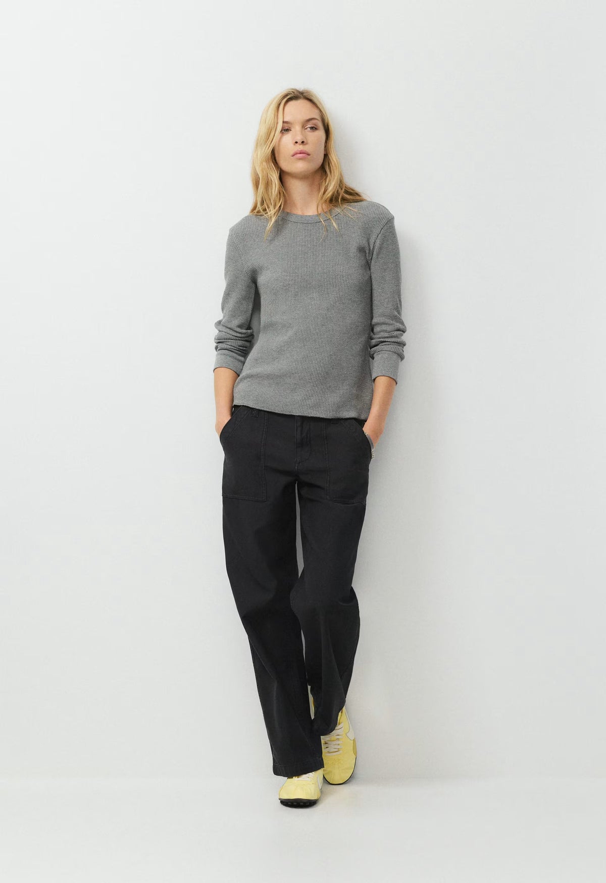 Scout Longsleeve - HEATHER DARK GREY
