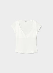 Ringlet T-Shirt - WHITE