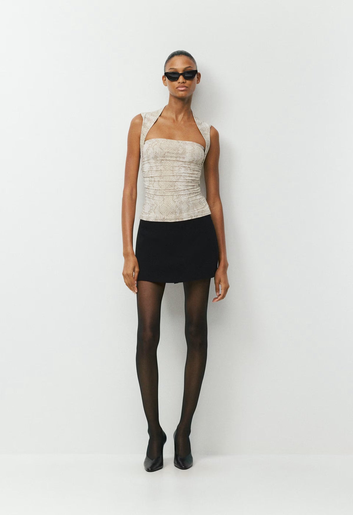 Original Contour Flourish Top - LIGHT BIRCH/TONAL
