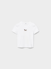 Little Ripple Icon T-Shirt - BRT WHITE/JUNA