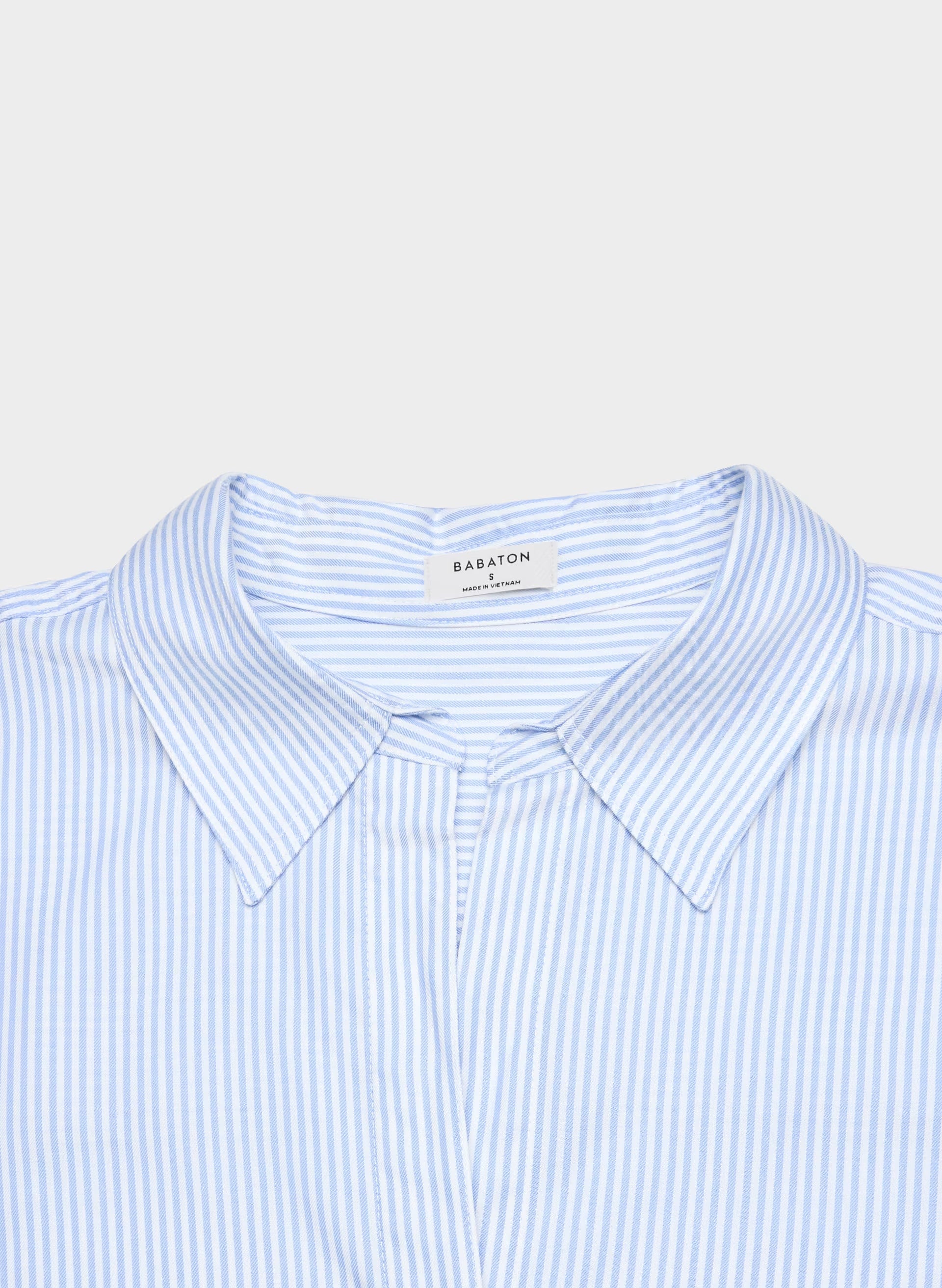 Archive Shirt - WLSN STRP CRFL BL/WHT