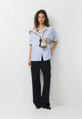 Archive Shirt - WLSN STRP CRFL BL/WHT