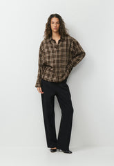 Archive Shirt - CACAO NIB BRWN/MRCN BG