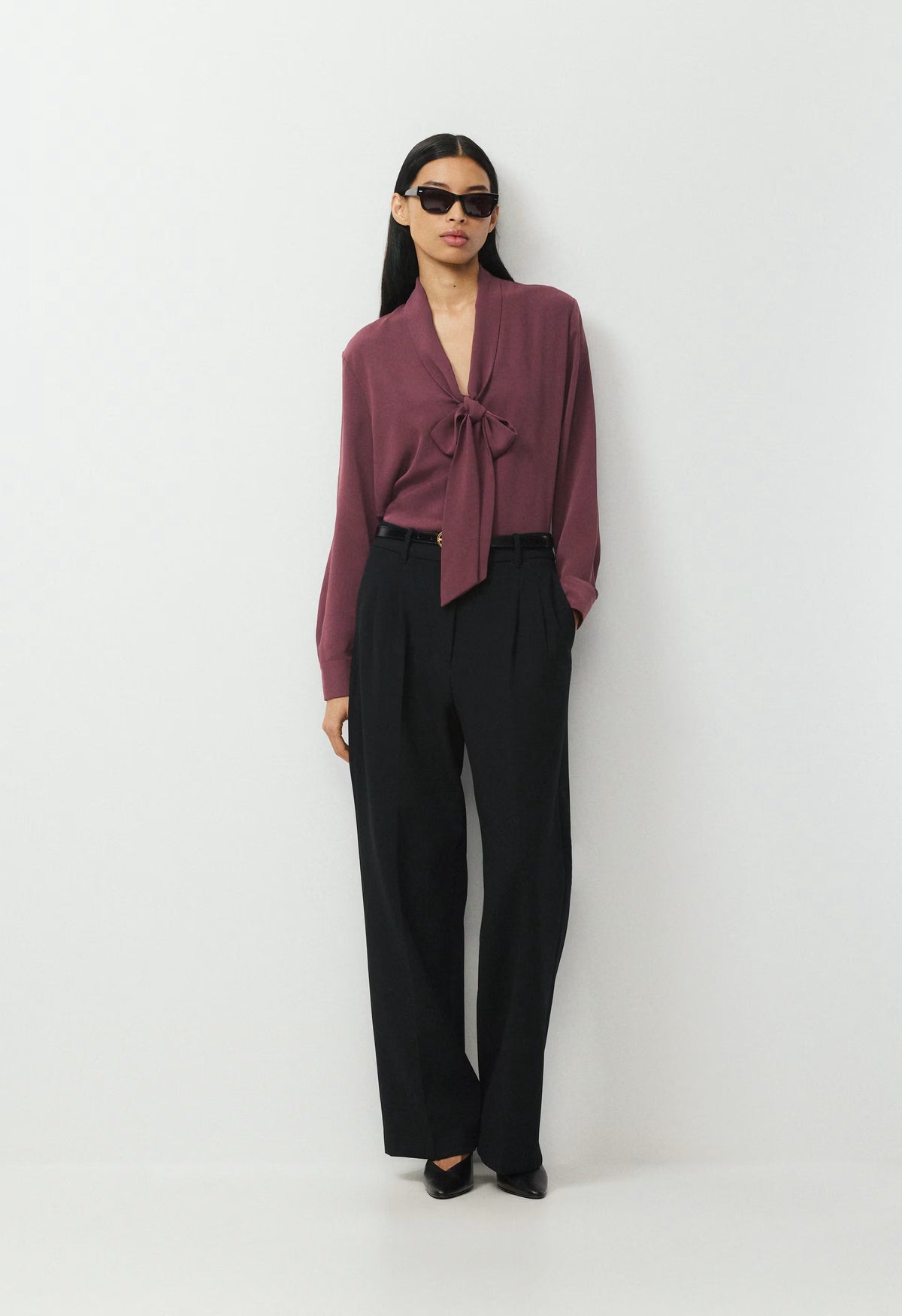 Hestia Blouse - GALA PLUM