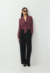 Hestia Blouse - GALA PLUM
