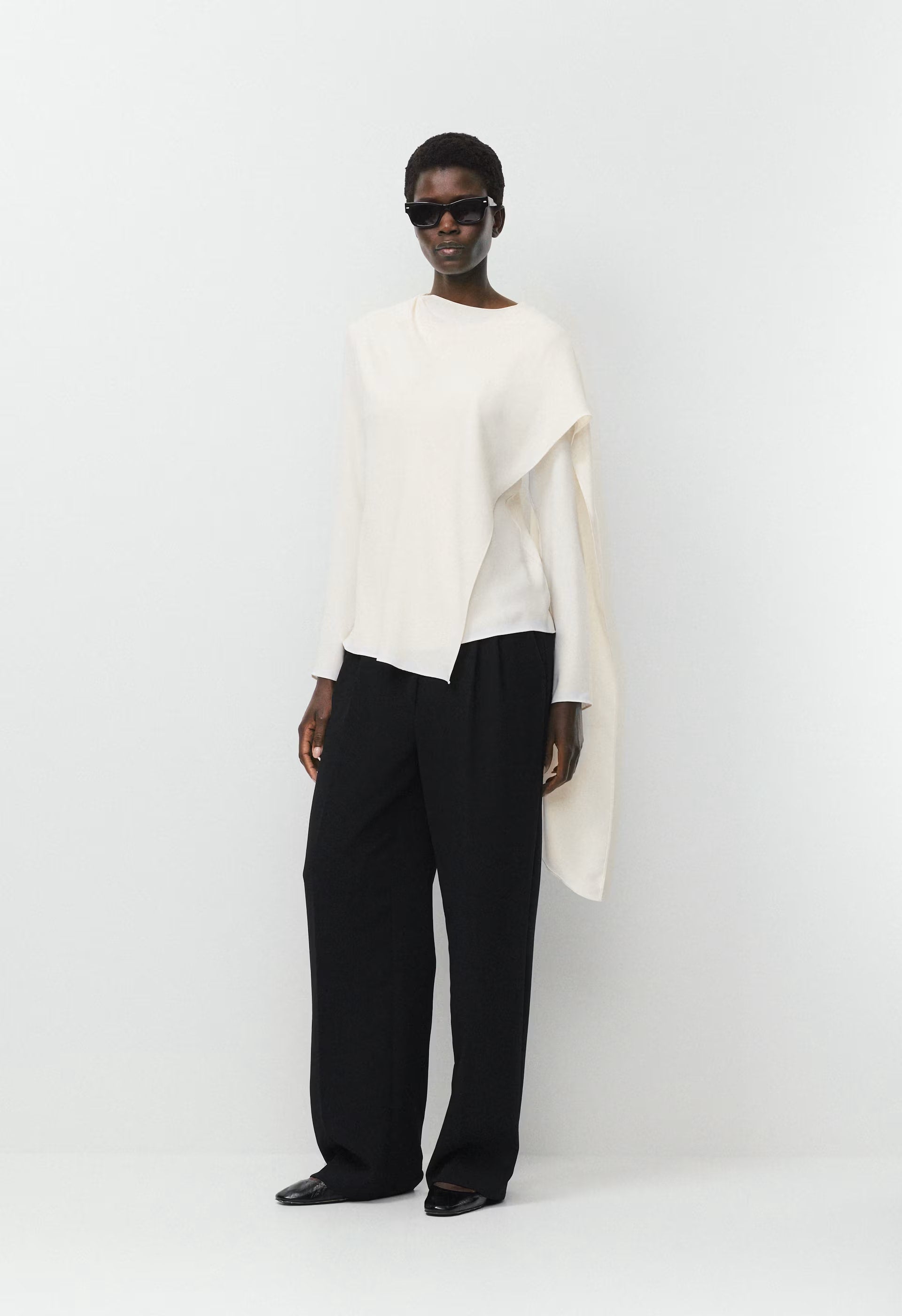 Loretto Blouse - LIGHT BIRCH