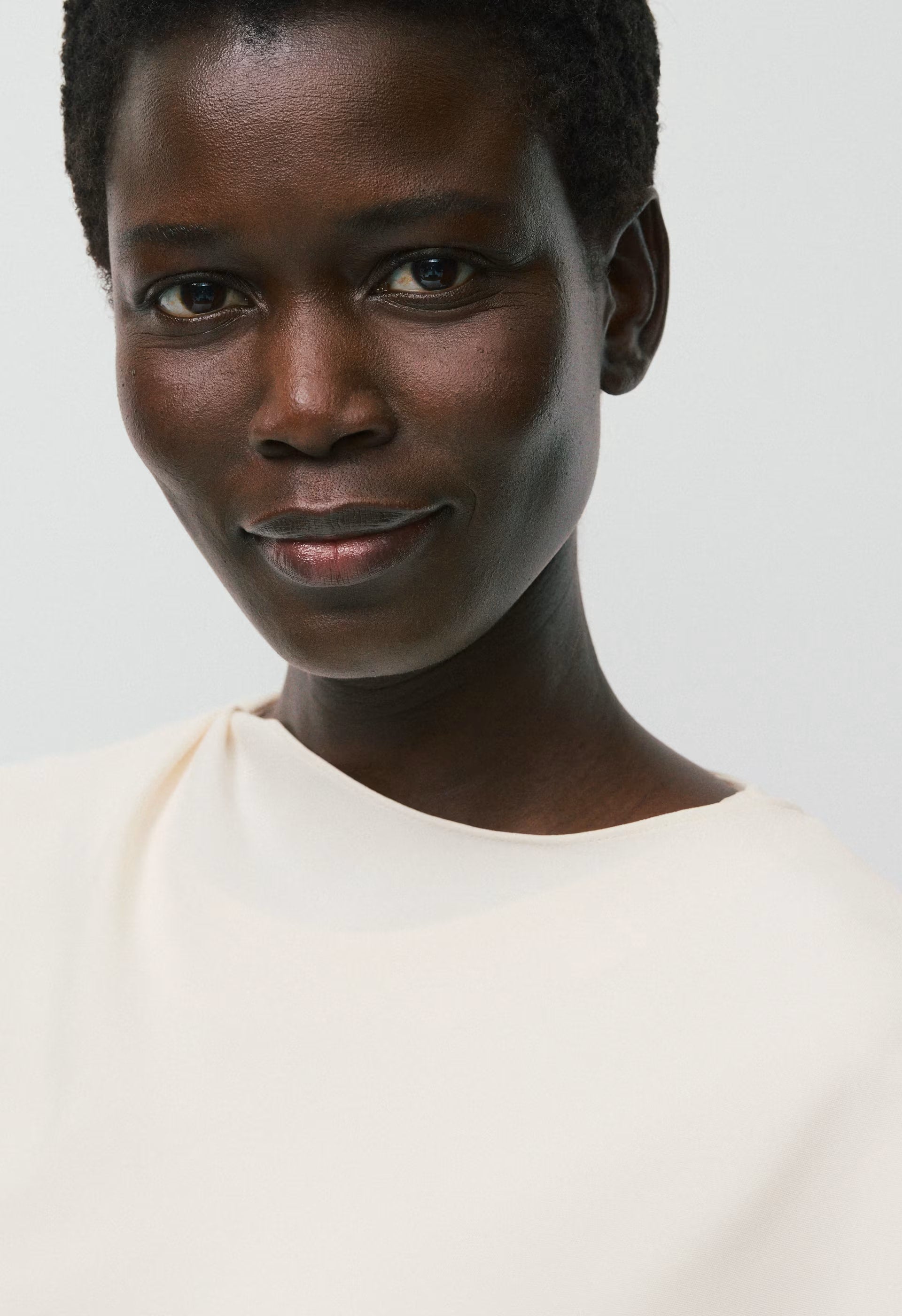 Loretto Blouse - LIGHT BIRCH