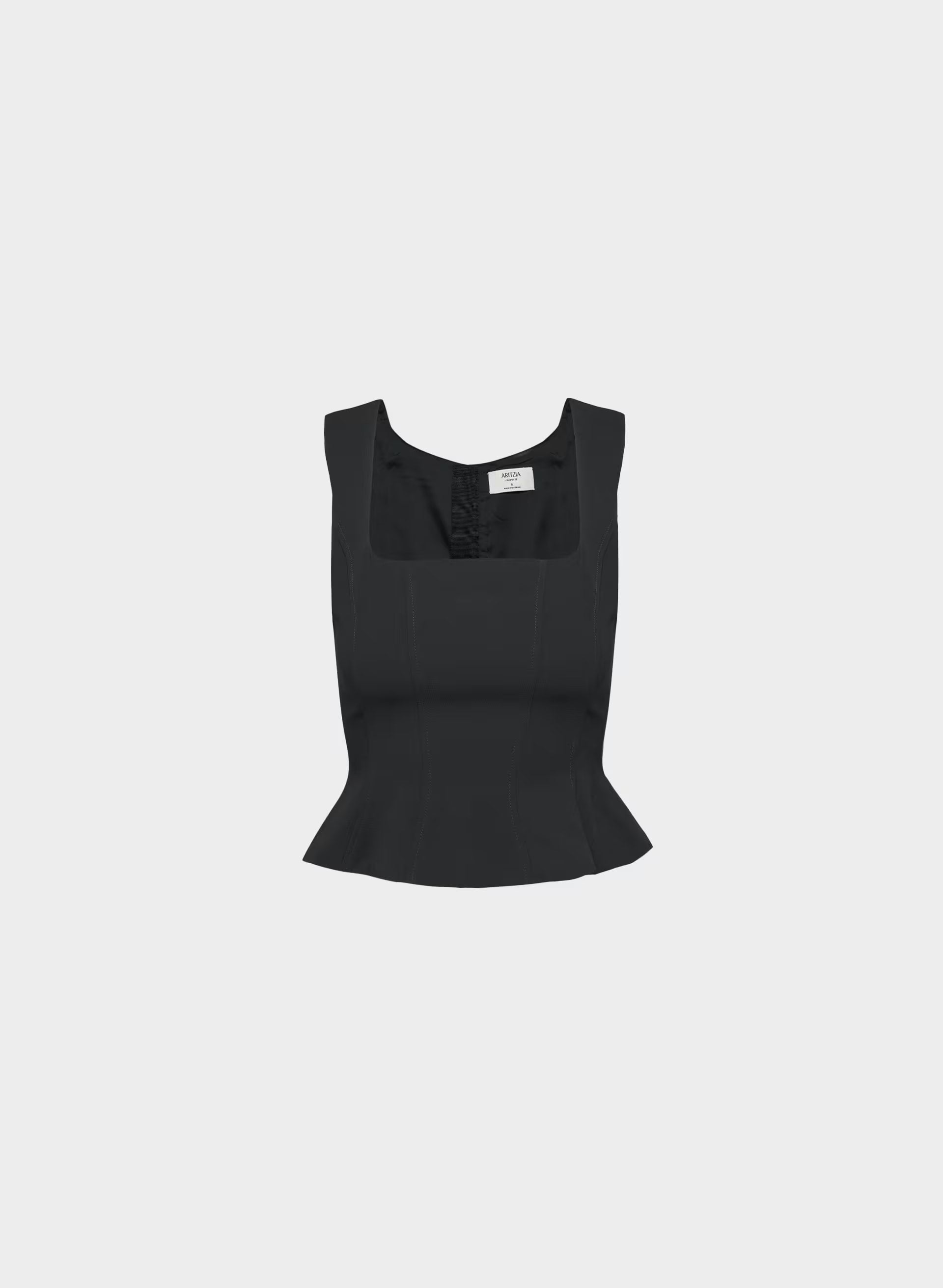 Rhodora Bustier - Crepette™ - BLACK