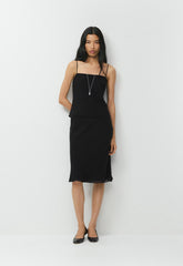 Kettle Silk Camisole - BLACK