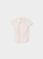Fanciful Poplin Shirt - WHITE/MAGNOLIA