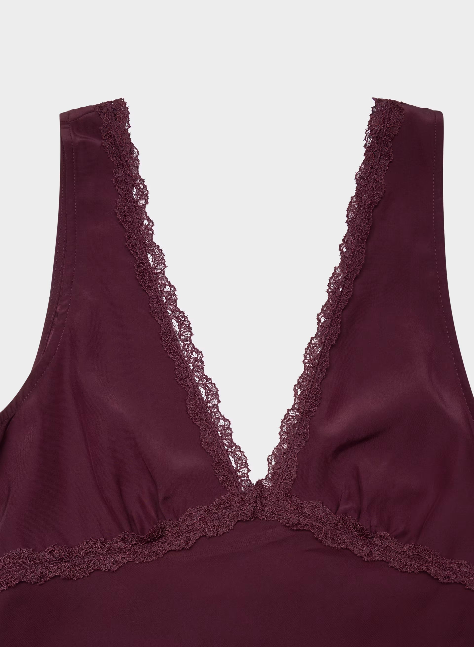 Serenade Silk Top - GALA PLUM/GALA PLUM