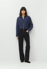 Portofino Poplin Shirt - HARBOUR NAVY