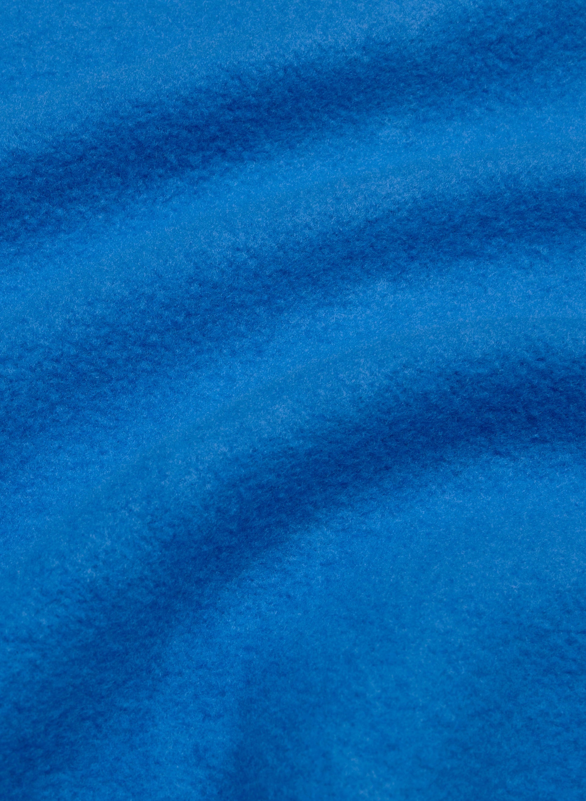 Cozy Sweatfleece Boyfriend Boxy Zip Hoodie - LAZULI BLUE