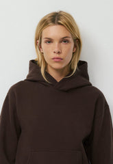 Cozy Sweatfleece Perfect Hoodie - RICH MOCHA BROWN
