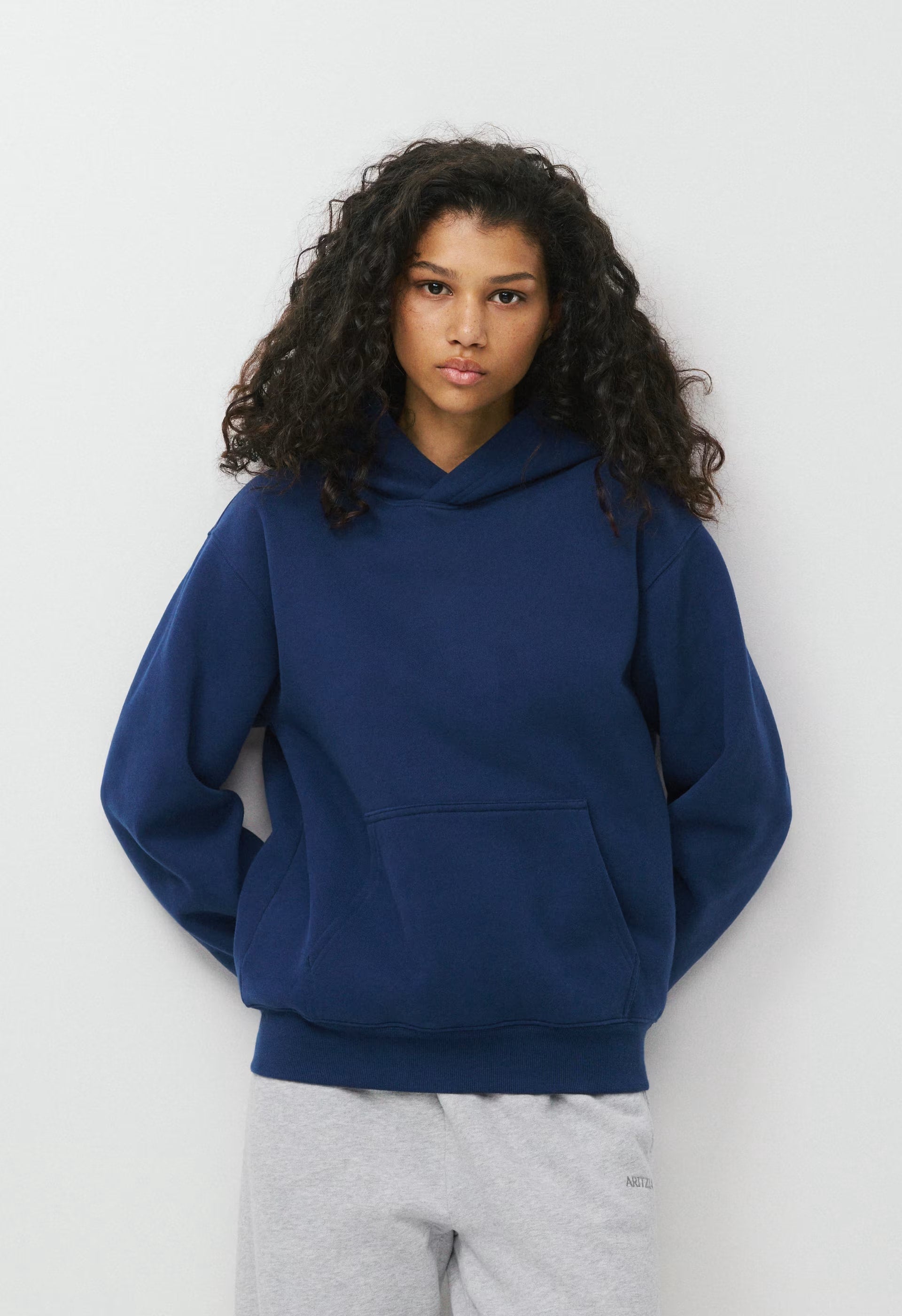 Cozy Sweatfleece Perfect Hoodie - BYRON BLUE