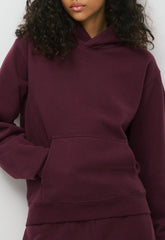Cozy Sweatfleece Perfect Hoodie - GALA PLUM