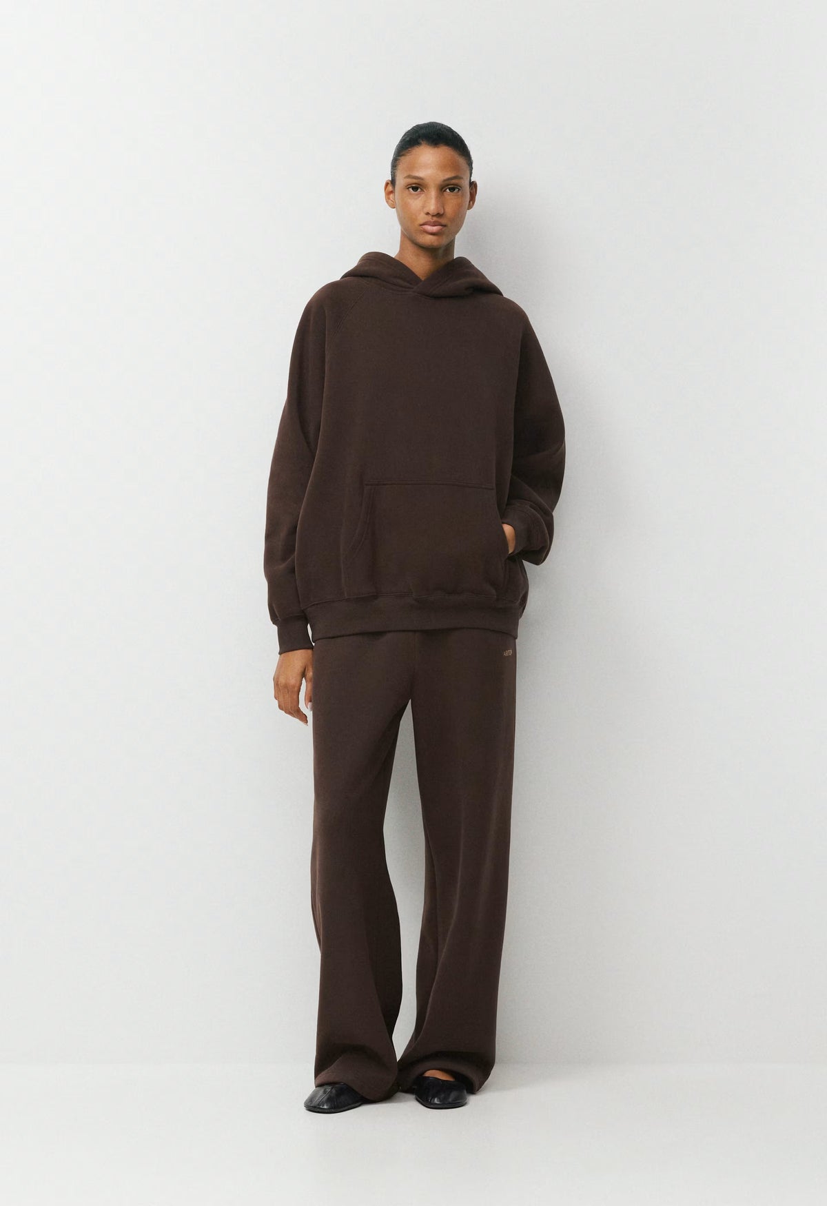 Cozy Sweatfleece Mega Raglan™ Hoodie - RICH MOCHA BROWN